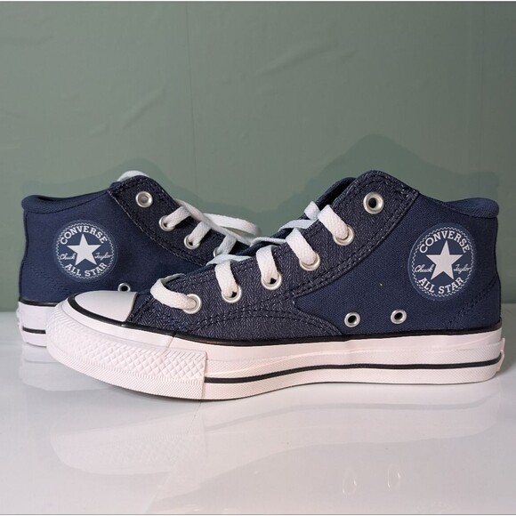 Converse Chuck Taylor All Star Malden Street Mid SZ 5.5 M, 7.5 W Navy Obsidian - Picture 2 of 11